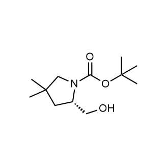 tert-Butyl (2S)-2-(hydroxymethyl)-4,4-dimethylpyrrolidine-1-carboxylate|CS-0048613