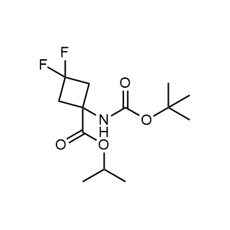 Propan-2-yl 1-{[(tert-butoxy)carbonyl]amino}-3,3-difluorocyclobutane-1-carboxylate|CS-0048746