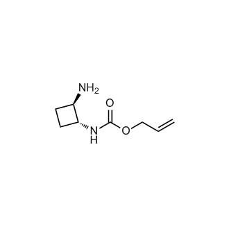 Prop-2-en-1-yl N-[(1R,2R)-2-aminocyclobutyl]carbamate|CS-0048747