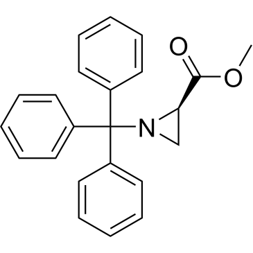 Methyl (2R)-1-(triphenylmethyl)aziridine-2-carboxylate|CS-0049299