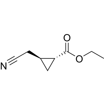 Ethyl trans-2-(cyanomethyl)cyclopropane-1-carboxylate|CS-0049386