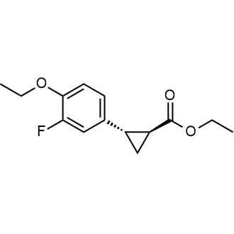 Ethyl (1S,2S)-rel-2-(4-ethoxy-3-fluorophenyl)cyclopropane-1-carboxylate|CS-0049574
