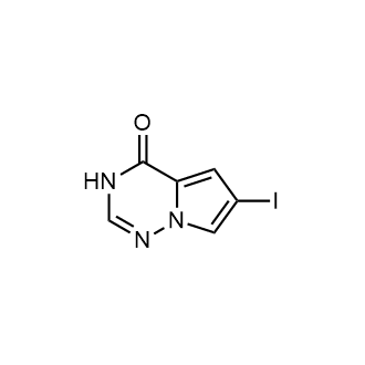 6-Iodo-3H,4H-pyrrolo[2,1-f][1,2,4]triazin-4-one|CS-0050187