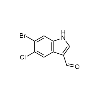 6-Bromo-5-chloro-1h-indole-3-carbaldehyde|CS-0050266