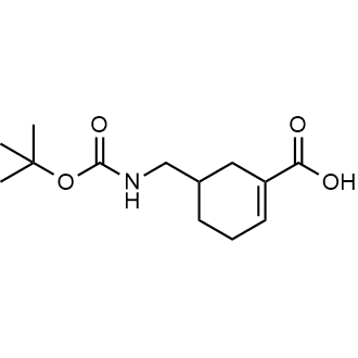 5-(((tert-Butoxycarbonyl)amino)methyl)cyclohex-1-enecarboxylic acid|CS-0050778