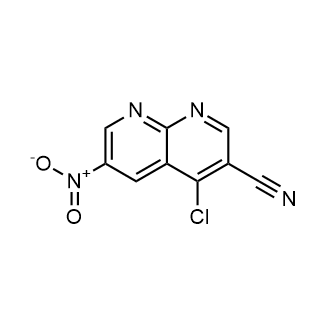 4-Chloro-6-nitro-1,8-naphthyridine-3-carbonitrile|CS-0050896