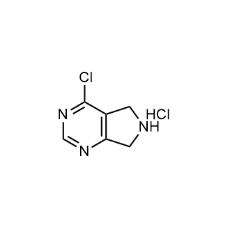 4-Chloro-5H,6H,7H-pyrrolo[3,4-d]pyrimidine hydrochloride|CS-0050916