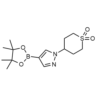 1-(Tetrahydro-1,1-dioxido-2H-thiopyran-4-yl)-4-(4,4,5,5-tetramethyl-1,3,2-dioxaborolan-2-yl)-1H-pyrazole|CS-0051075