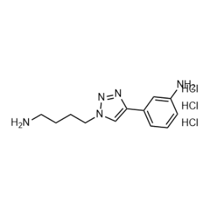 3-(1-(4-Aminobutyl)-1H-1,2,3-triazol-4-yl)aniline trihydrochloride|CS-0051567