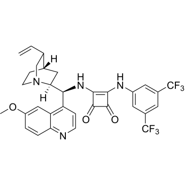 3-[[3,5-Bis(trifluoroMethyl)phenyl]aMino]-4-[[(8a,9S)-6'-Methoxycinchonan-9-yl]amino]-3-Cyclobutene-1,2-dione|CS-0051570