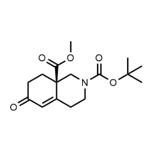 2-tert-Butyl 8a-methyl (8aR)-6-oxo-1,2,3,4,6,7,8,8a-octahydroisoquinoline-2,8a-dicarboxylate|CS-0051794