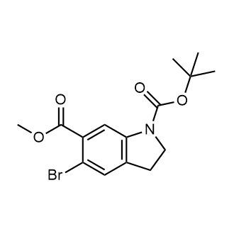 1-tert-Butyl 6-methyl 5-bromo-2,3-dihydro-1h-indole-1,6-dicarboxylate|CS-0052357