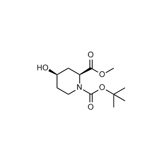 1-tert-Butyl 2-methyl cis-4-hydroxypiperidine-1,2-dicarboxylate|CS-0052387