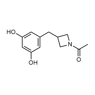 1-{3-[(3,5-Dihydroxyphenyl)methyl]azetidin-1-yl}ethan-1-one|CS-0052654