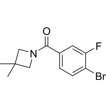 (4-Bromo-3-fluorophenyl)(3,3-dimethylazetidin-1-yl)methanone|CS-0052877