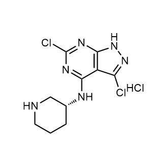 (3R)-N-{3,6-dichloro-1H-pyrazolo[3,4-d]pyrimidin-4-yl}piperidin-3-amine hydrochloride|CS-0053319