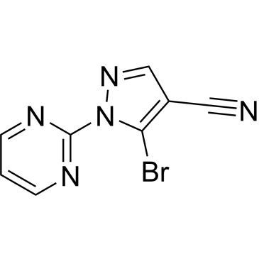 5-Bromo-1-(pyrimidin-2-yl)-1H-pyrazole-4-carbonitrile|CS-0053678
