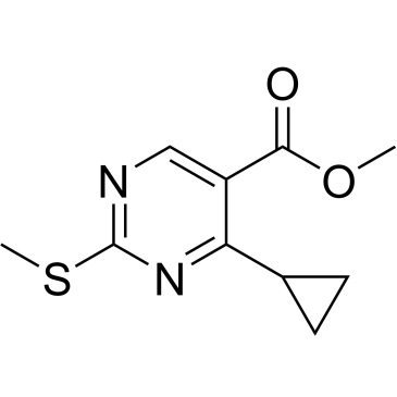 Methyl 4-cyclopropyl-2-(methylthio)pyrimidine-5-carboxylate|CS-0053814