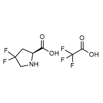 (S)-4,4-Difluoropyrrolidine-2-carboxylic acid compound with 2,2,2-trifluoroacetic acid 1:1|CS-0054754
