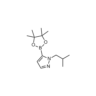 1-(2-Methylpropyl)-5-(4,4,5,5-tetramethyl-1,3,2-dioxaborolan-2-yl)-1H-pyrazole|CS-0055097