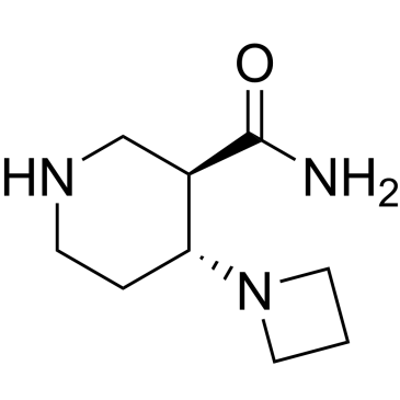 rel-(3R,4R)-4-(Azetidin-1-yl)piperidine-3-carboxamide|CS-0055130