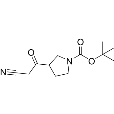 tert-Butyl 3-(2-cyanoacetyl)pyrrolidine-1-carboxylate|CS-0055248