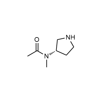 N-Methyl-N-[(3S)-pyrrolidin-3-yl]acetamide|CS-0055323