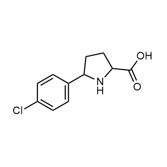 5-(4-Chlorophenyl)pyrrolidine-2-carboxylic acid|CS-0055743