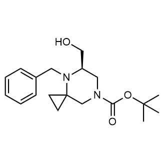 tert-Butyl (5R)-4-benzyl-5-(hydroxymethyl)-4,7-diazaspiro[2.5]octane-7-carboxylate|CS-0055800