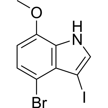4-Bromo-3-iodo-7-methoxy-1H-indole|CS-0055888