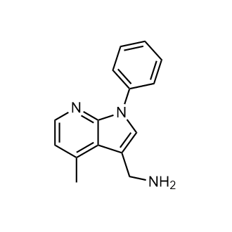 (4-Methyl-1-phenyl-1H-pyrrolo[2,3-b]pyridin-3-yl)methanamine|CS-0055948