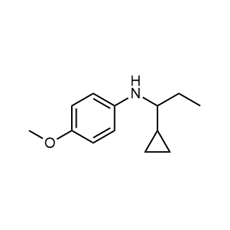 N-(1-Cyclopropylpropyl)-4-methoxyaniline|CS-0056010