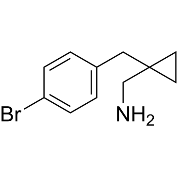 {1-[(4-Bromophenyl)methyl]cyclopropyl}methanamine|CS-0056019