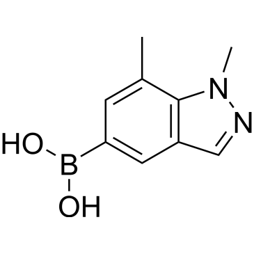 (1,7-Dimethyl-1H-indazol-5-yl)boronic acid|CS-0056131