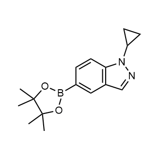 1-Cyclopropyl-5-(4,4,5,5-tetramethyl-1,3,2-dioxaborolan-2-yl)-1H-indazole|CS-0056153