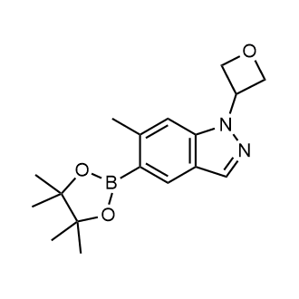 6-Methyl-1-(oxetan-3-yl)-5-(4,4,5,5-tetramethyl-1,3,2-dioxaborolan-2-yl)-1H-indazole|CS-0056188