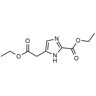 Ethyl 5-(2-ethoxy-2-oxoethyl)-1H-imidazole-2-carboxylate|CS-0056202