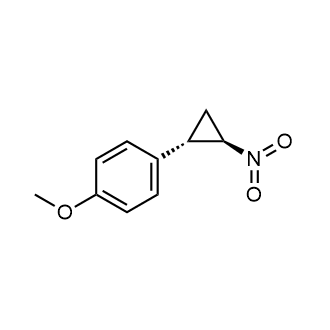 rel-1-Methoxy-4-[(1R,2S)-2-nitrocyclopropyl]benzene|CS-0056345