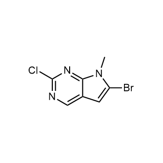 6-Bromo-2-chloro-7-methyl-7H-pyrrolo[2,3-d]pyrimidine|CS-0056425