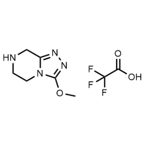 3-Methoxy-5H,6H,7H,8H-[1,2,4]triazolo[4,3-a]pyrazine; trifluoroacetic acid|CS-0056677