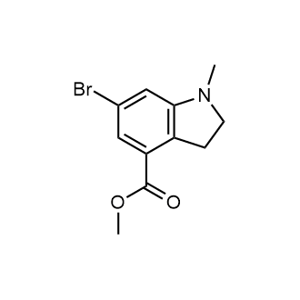 Methyl 6-bromo-1-methylindoline-4-carboxylate|CS-0056747