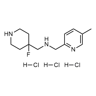 [(4-Fluoropiperidin-4-yl)methyl][(5-methylpyridin-2-yl)methyl]amine trihydrochloride|CS-0056807