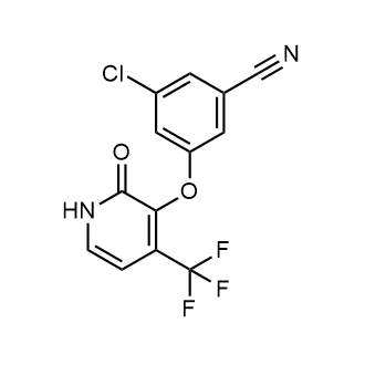 3-Chloro-5-[[2-oxo-4-(trifluoromethyl)-1,2-dihydropyridin-3-yl]oxy]benzonitrile|CS-0056810