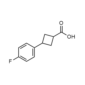 3-(4-Fluorophenyl)cyclobutane-1-carboxylic acid|CS-0056971