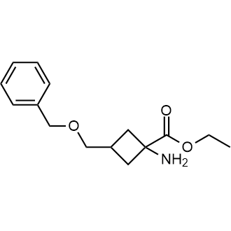 Ethyl 1-amino-3-[(benzyloxy)methyl]cyclobutane-1-carboxylate|CS-0057147