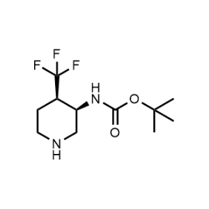tert-Butyl ((3R,4R)-4-(trifluoromethyl)piperidin-3-yl)carbamate|CS-0057389