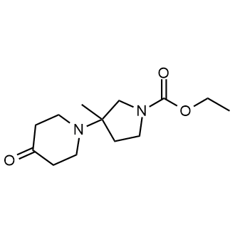 Ethyl 3-methyl-3-(4-oxopiperidin-1-yl)pyrrolidine-1-carboxylate|CS-0057411