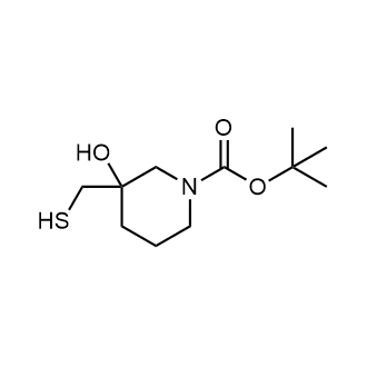 tert-Butyl 3-hydroxy-3-(sulfanylmethyl)piperidine-1-carboxylate|CS-0057476