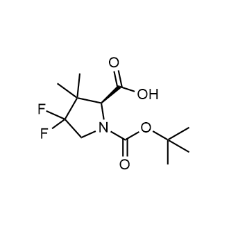 (S)-1-(tert-Butoxycarbonyl)-4,4-difluoro-3,3-dimethylpyrrolidine-2-carboxylic acid|CS-0057564