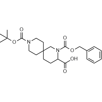 2-[(Benzyloxy)carbonyl]-9-[(tert-butoxy)carbonyl]-2,9-diazaspiro[5.5]undecane-3-carboxylic acid|CS-0057674